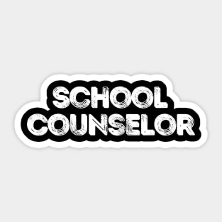 School Counselor Sticker